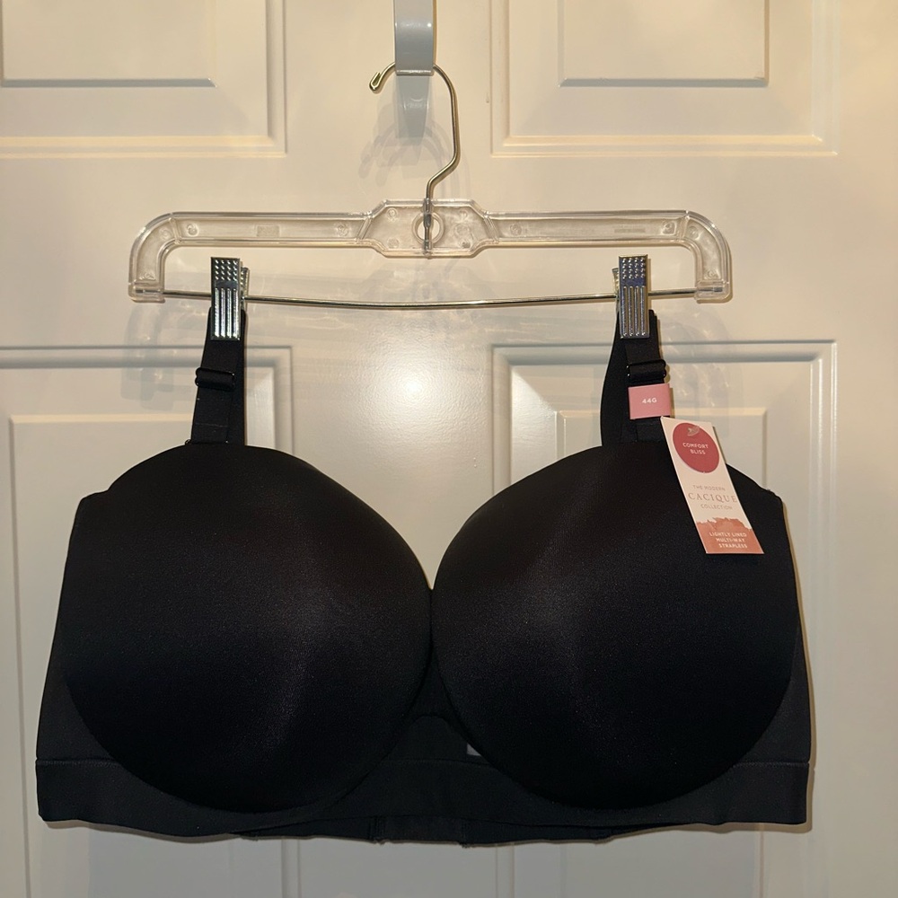 Cacique Lightly Line MultiWay Strapless Bra - Black